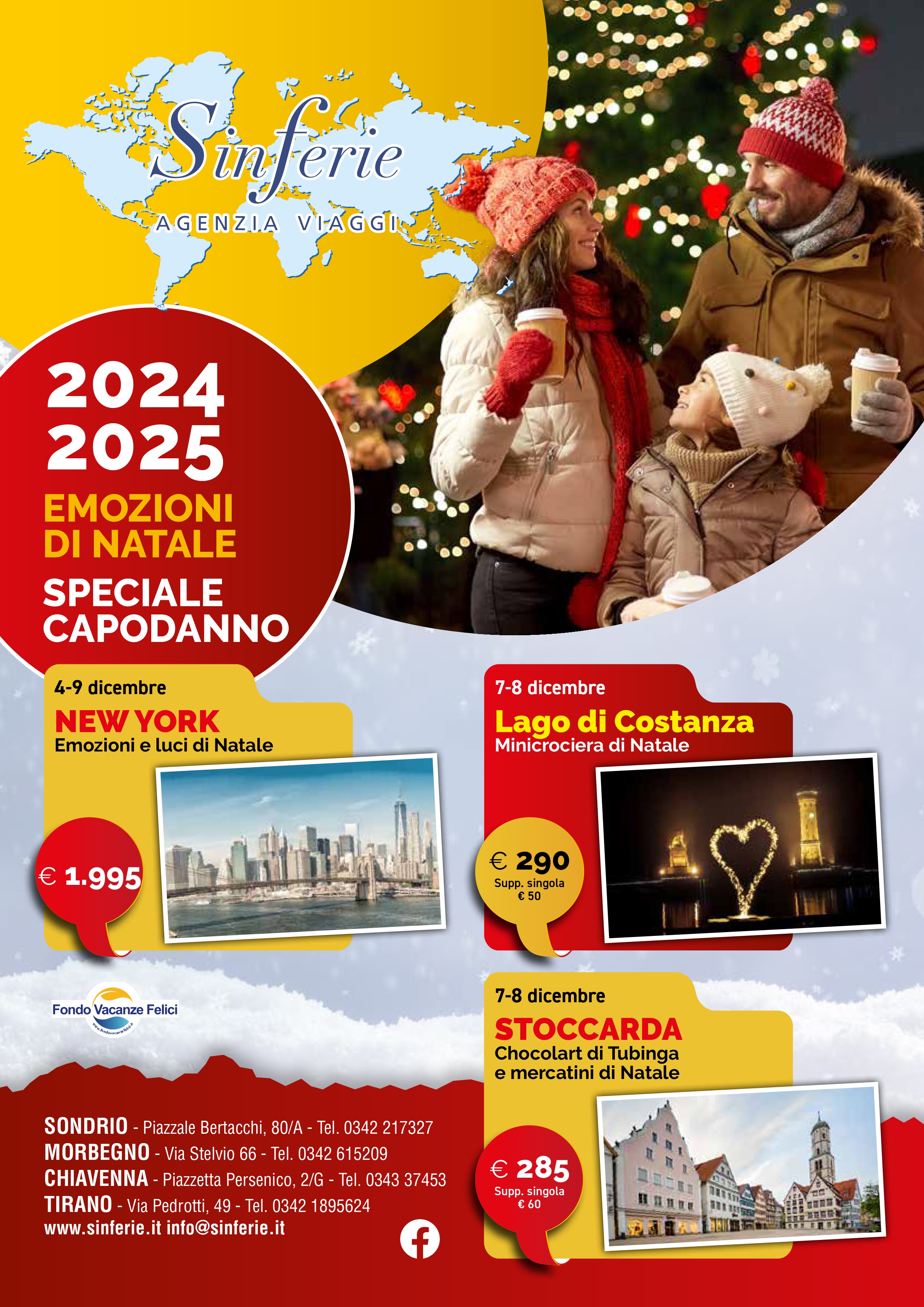 EMOZIONI DI NATALE E CAPODANNO 2025 - Copertina